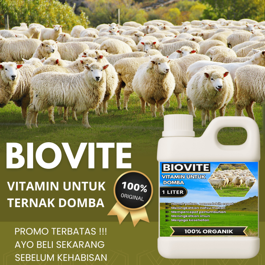 Vitamin domba probiotik- penambah nafsu makan cepat gemuk