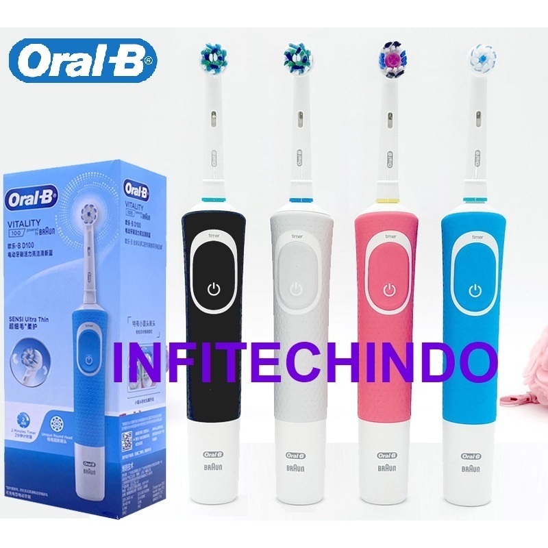 ORAL B VITALITY D100 electric toothbrush rechargeable OralB Oral-B