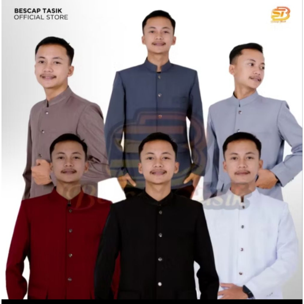 Jasko Polos Motip Saku Tutup Jas Koko Premium Jasko Original Jasko Tasik Jasko Atasan Pria Muslim