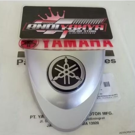 EMBLEM SILVER LOGO PANEL DEPAN DASI FIZ-R ORIGINAL