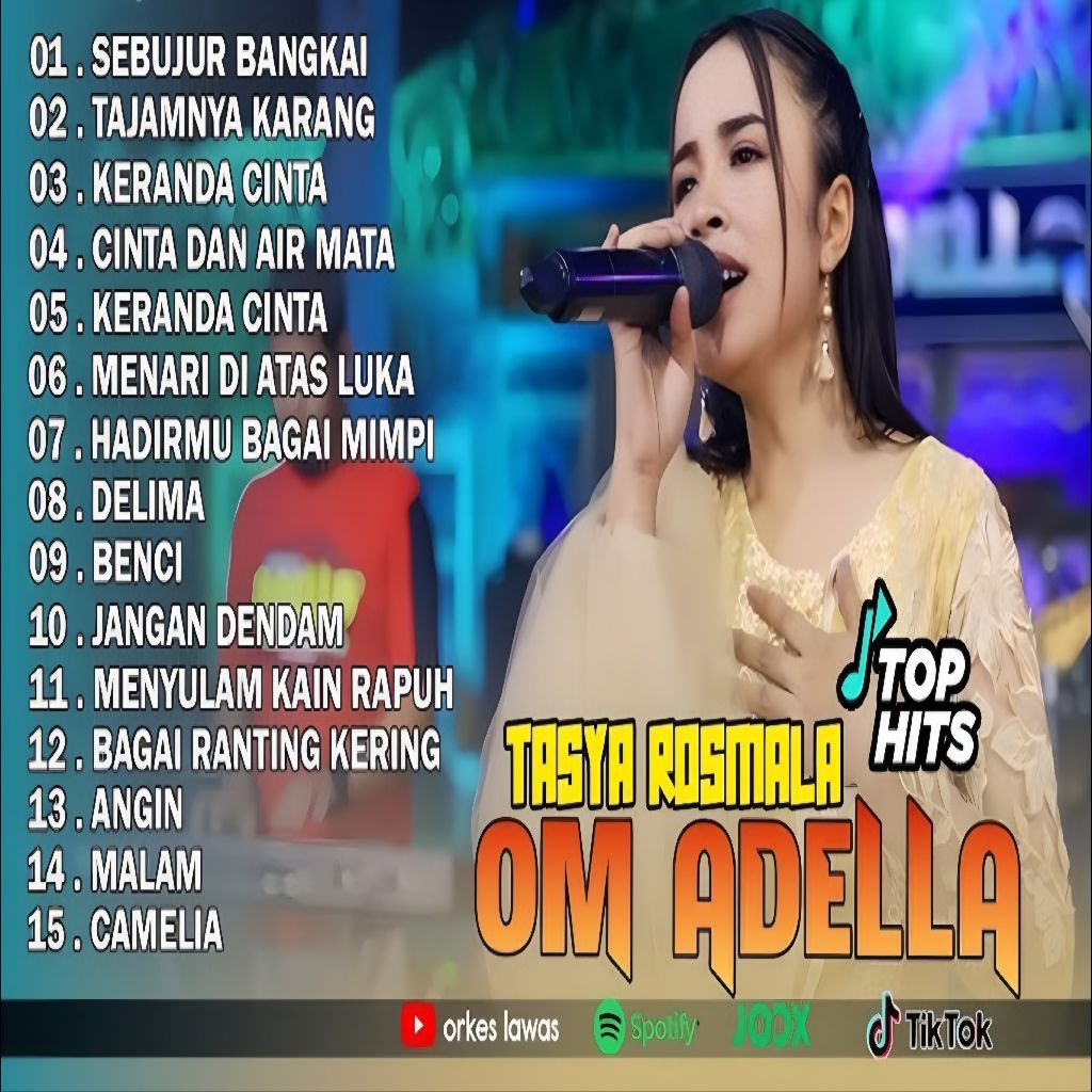 KASET LAGU DANGDUT KOPLO ADELLA FULL ALBUM TASYA ROSMALA - KASET DVD LAGU DANGDUT TASYA ROSMALA FULL