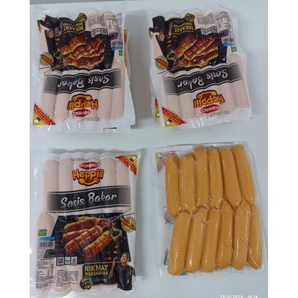 sosis kombo heppy isi 12 | sosis ayam |sosis sapi | sosis keju