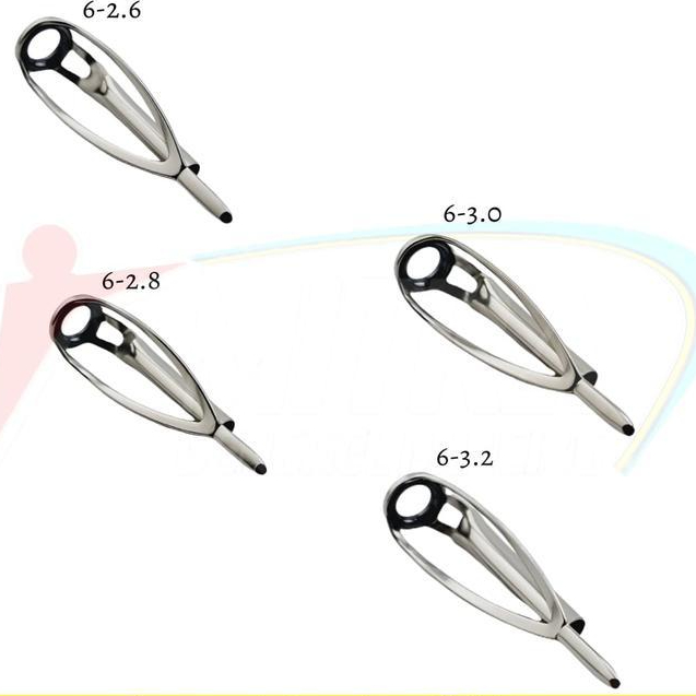 Ring Guide Fuji Pmnst 6 Sic Tip Top Chrome 1Pcs Cincin Joran Original Japan Pancing