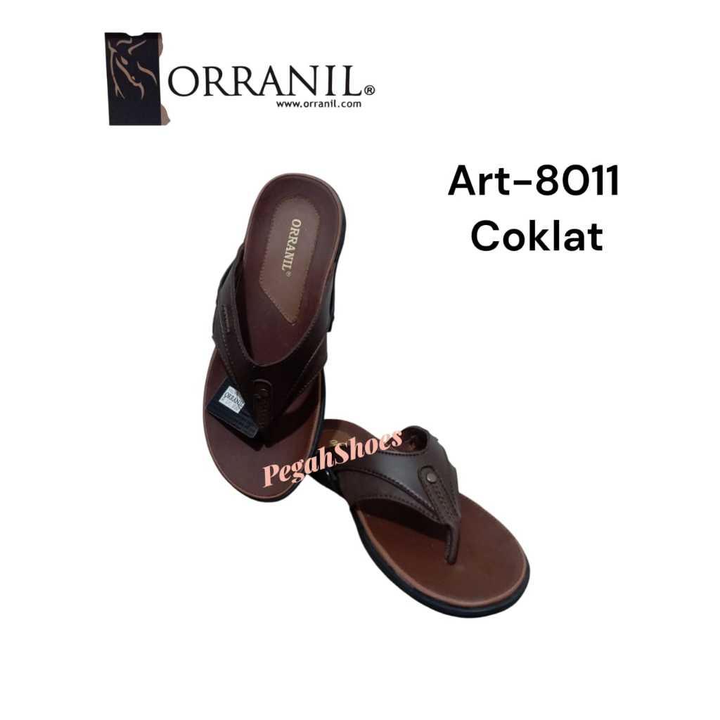Orranil Sandal Formal Pria Dewasa Bahan Kulit SIntetis Premium