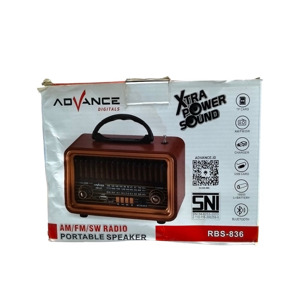ADVANCE RADIO RBS 836