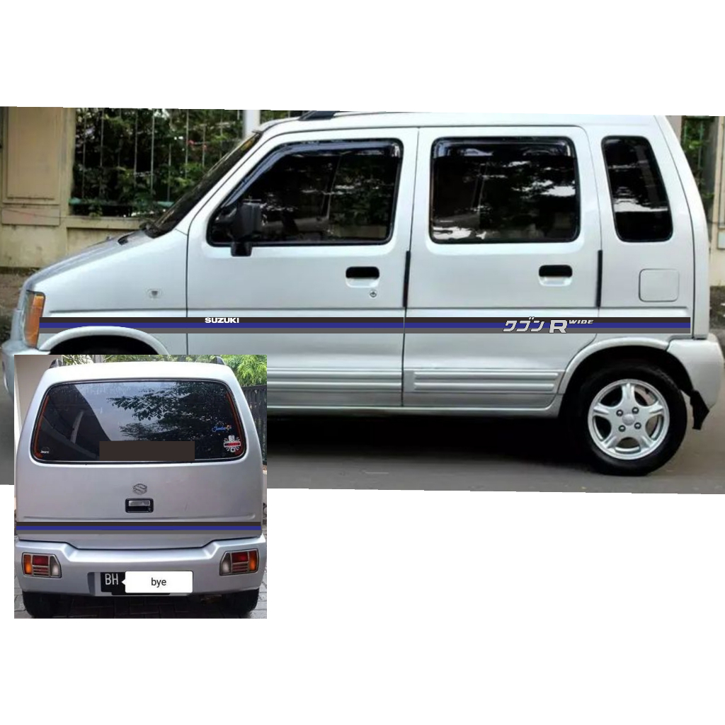 CUTTING STICKER MOBIL karimun kotak minimalis