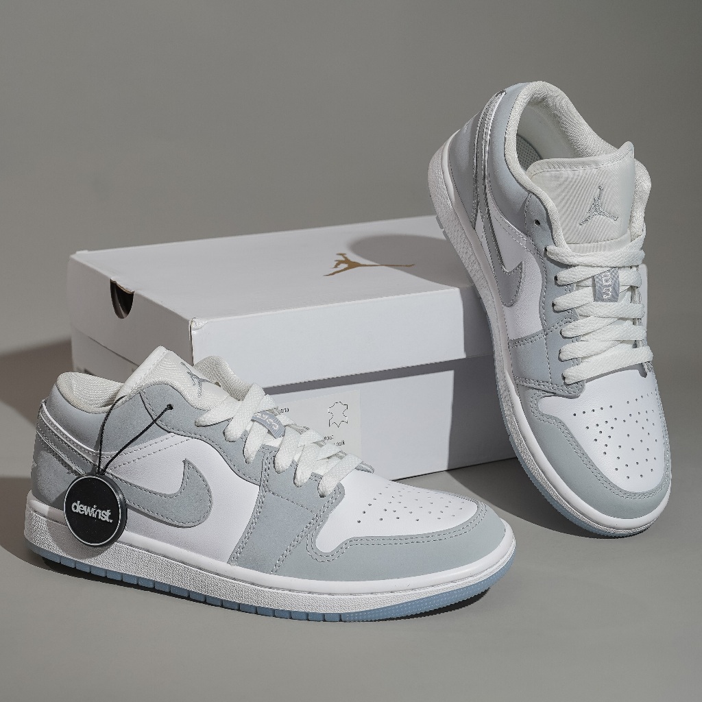 Air Jordan 1 Low Wolf Grey Womens