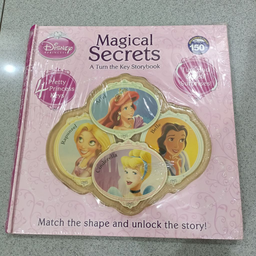Buku anak buku cerita Disney BBW Magical Secrets Disney Princess book