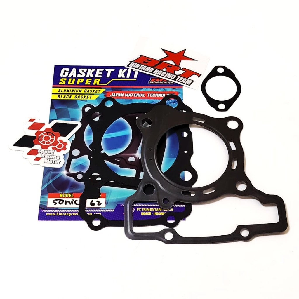 PAKING BRT GASKET BLOK HEAD SONIC CAST IRON 62 mm PACKING ATAS BAWAH BRT SONIC CAST IRON SONIC 62mm