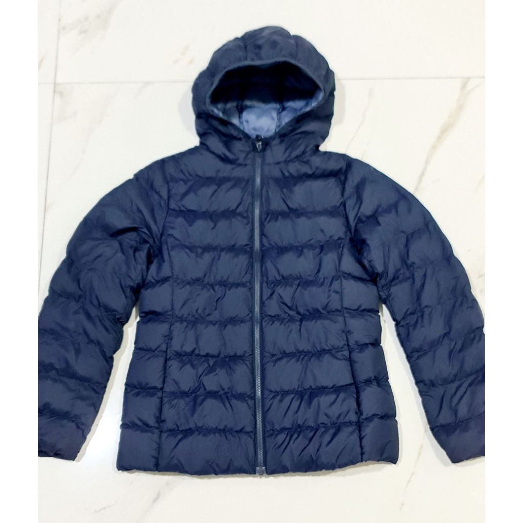 Preloved pufftech uniqlo anak anak, ultra light down anak size 150