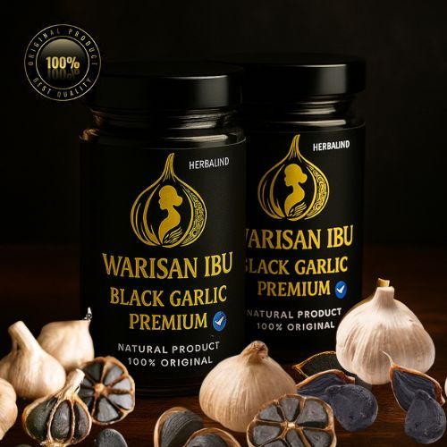 Bawang Hitam / Black Garlic Premium Kating Bawang Hitam Tradisional Bawang Putih Hitam