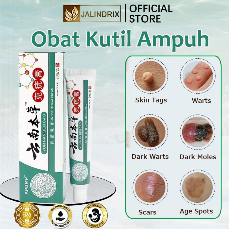 Jalindrix Obat kutil ampuh ori Penghilang Tahi Lalat Penghilang Kutil Skin Tag Remover Obat Kutil Di