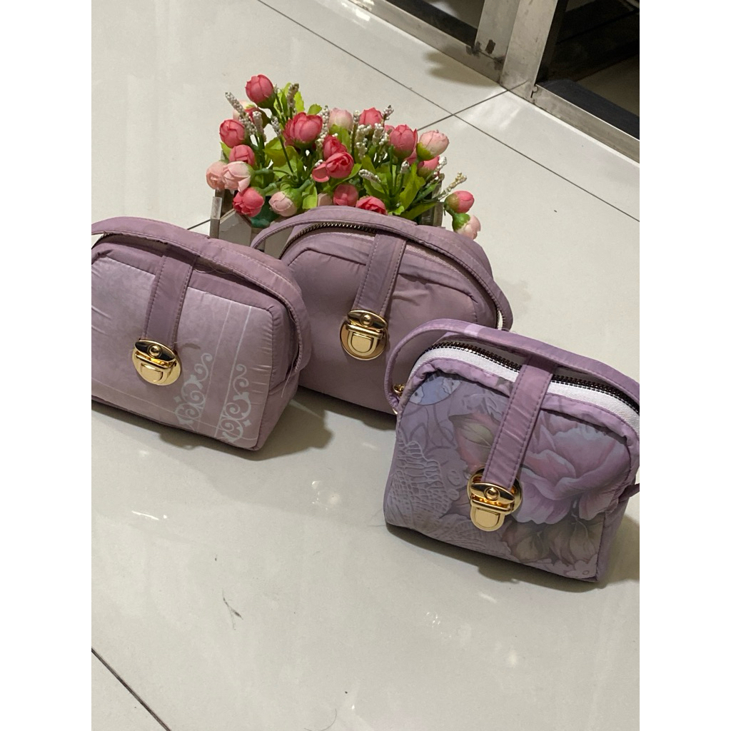 Mukena Travel Motif Maryam Premium Plus Sajadah