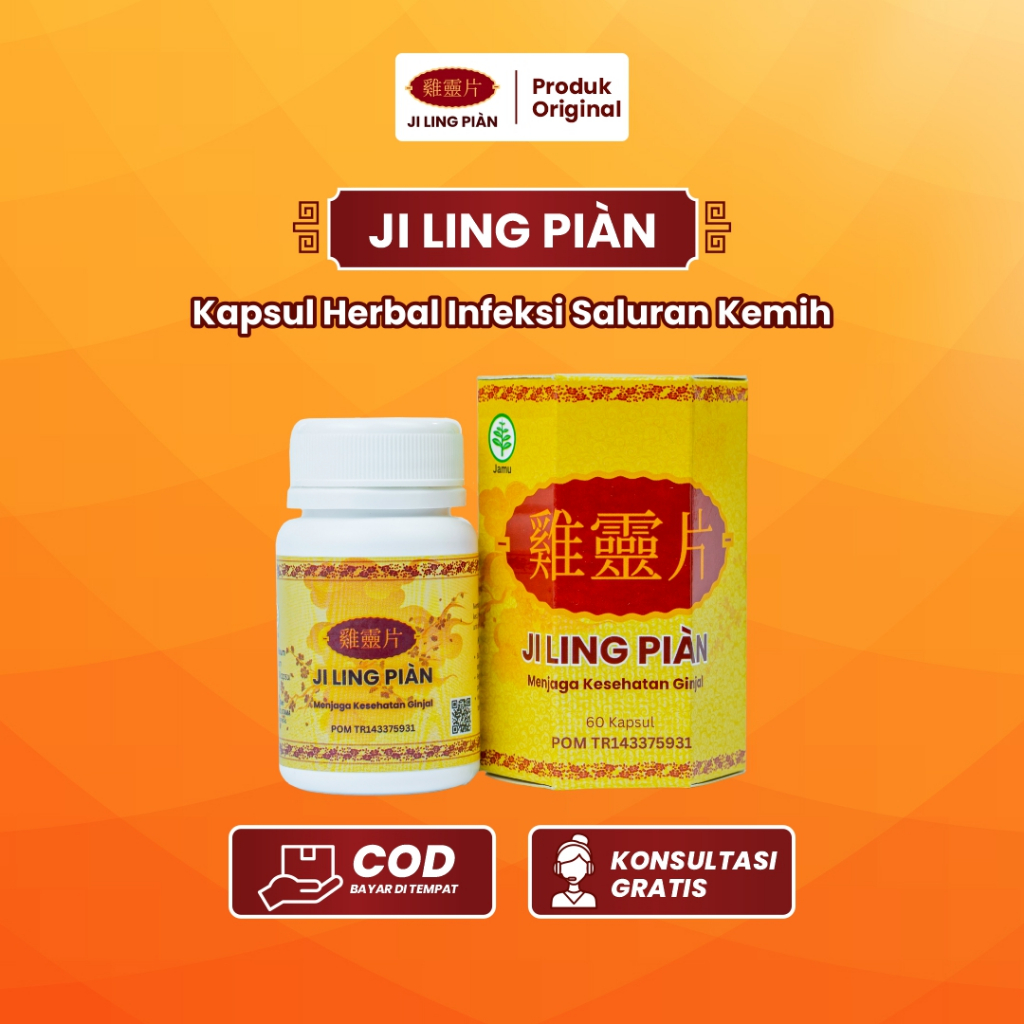 Ji Ling Pian Herbal Untuk ISK