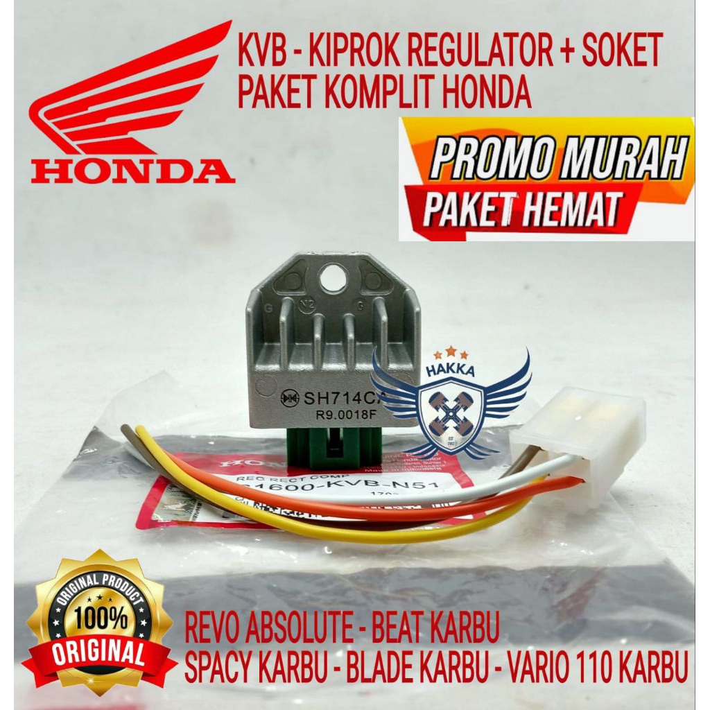 KVB KIPROK SET SOKET ASLI HONDA REVO ABSOLUTE, KIPROK SET SOKET ASLI HONDA BEAT KARBU, KIPROK SET SO