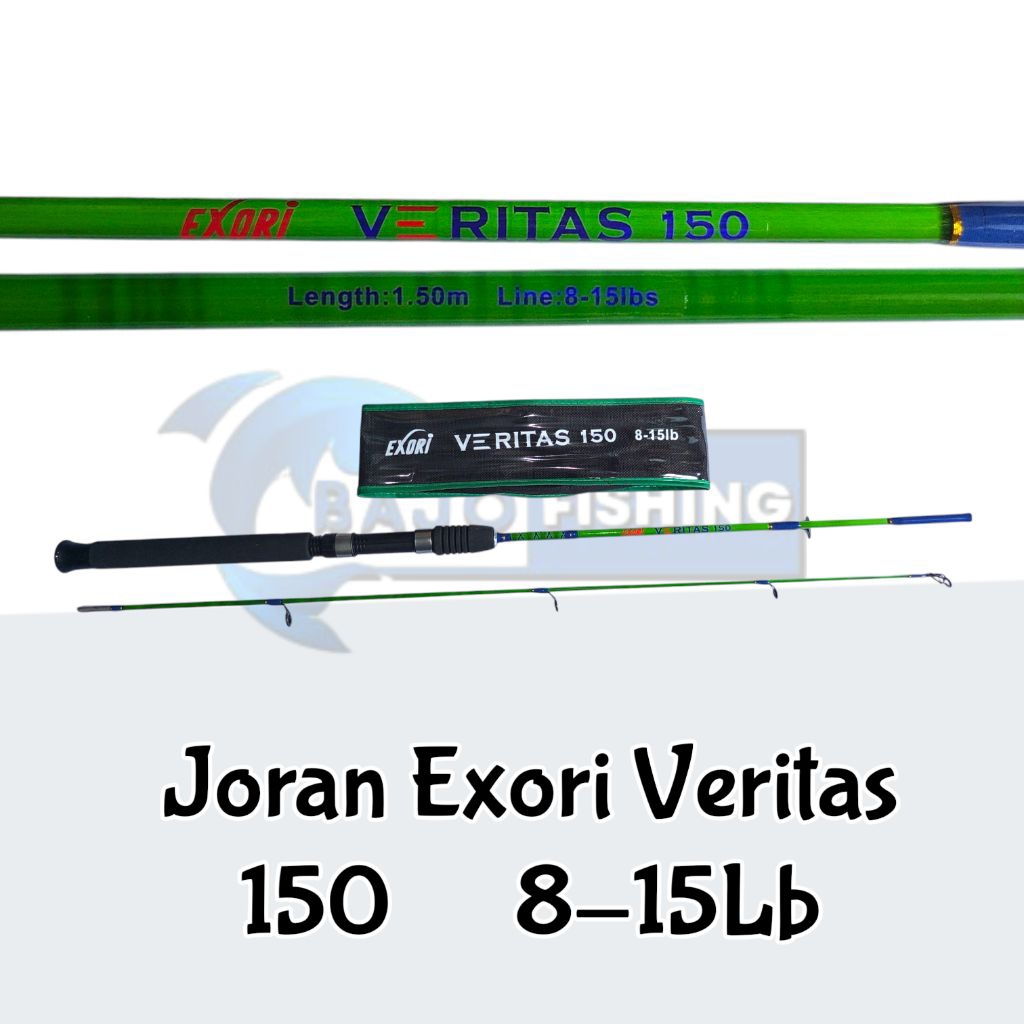 Joran Pancing Exori Veritas Fiber Solid 150 8-15Lb FREE PIPA