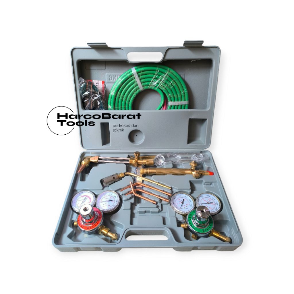 Alat Las Welding dan Cutting 1 Set Lengkap Perlengkapan Las Set Sands Germany