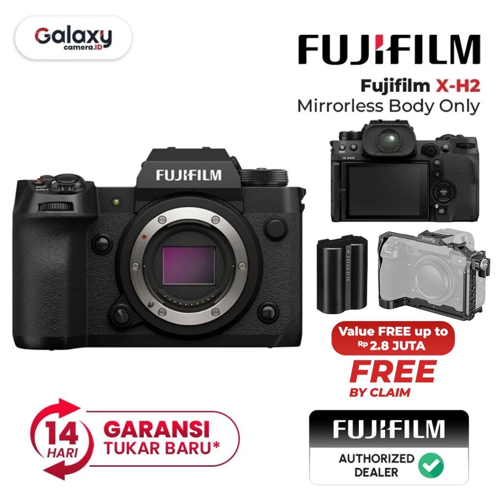 Fuji X-H2 Kamera Mirrorless APS-C 40MP