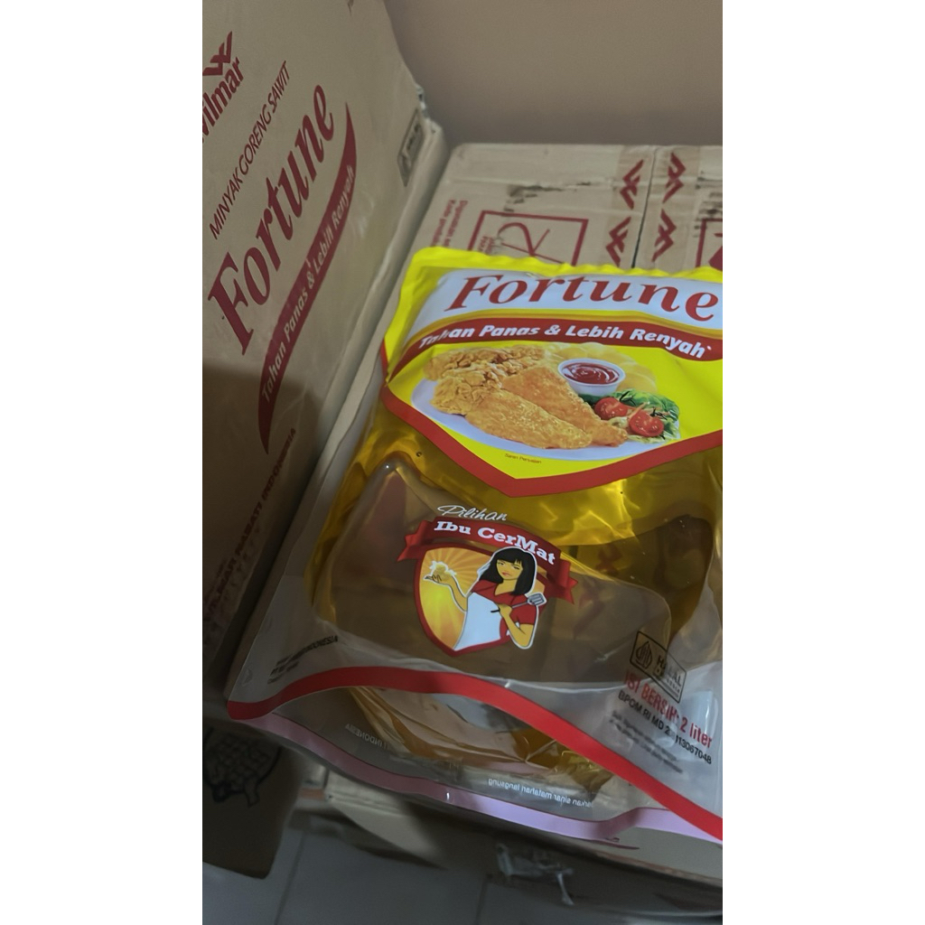 Minyak goreng Fortune 1 karton