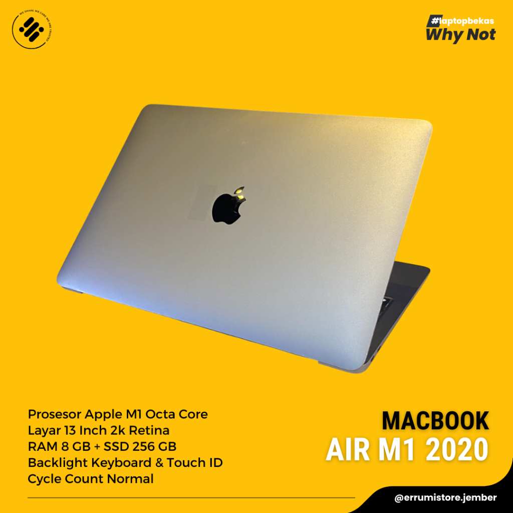 MACBOOK AIR 2020 M1 | RAM 8GB | SSD 256GB