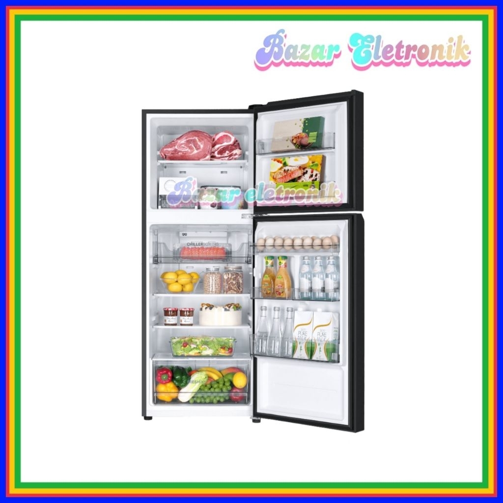 Kulkas Aqua AQR  265CBPDS / Kulkas Aqua 2 Pintu 265CBPDS / Kulkas 2 Pintu Aqua 265 CB PDS