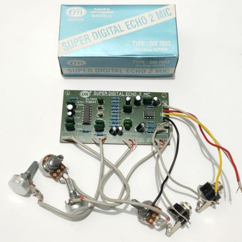 Kit Super Digital Echo Mini 2 Mic GM 7003