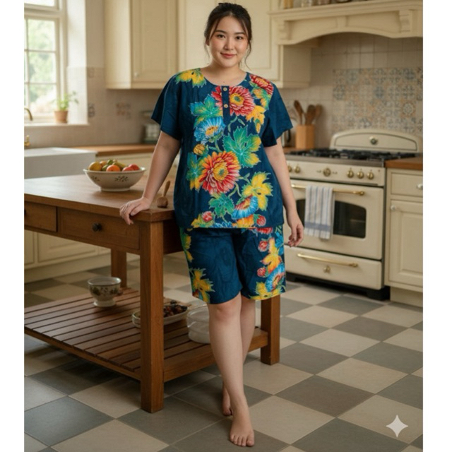 Kulot Maxi 75 Kencana Ungu | KUB Kencana Ungu Label Biru | Setelan Kulot Kencana Ungu