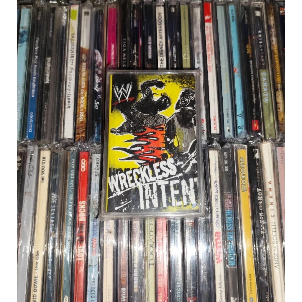 Kaset WWE Wreckless Inten - Saliva, Shadow Fall, Killswitch Engage, Brand New Sin, Motorhead, Eleven