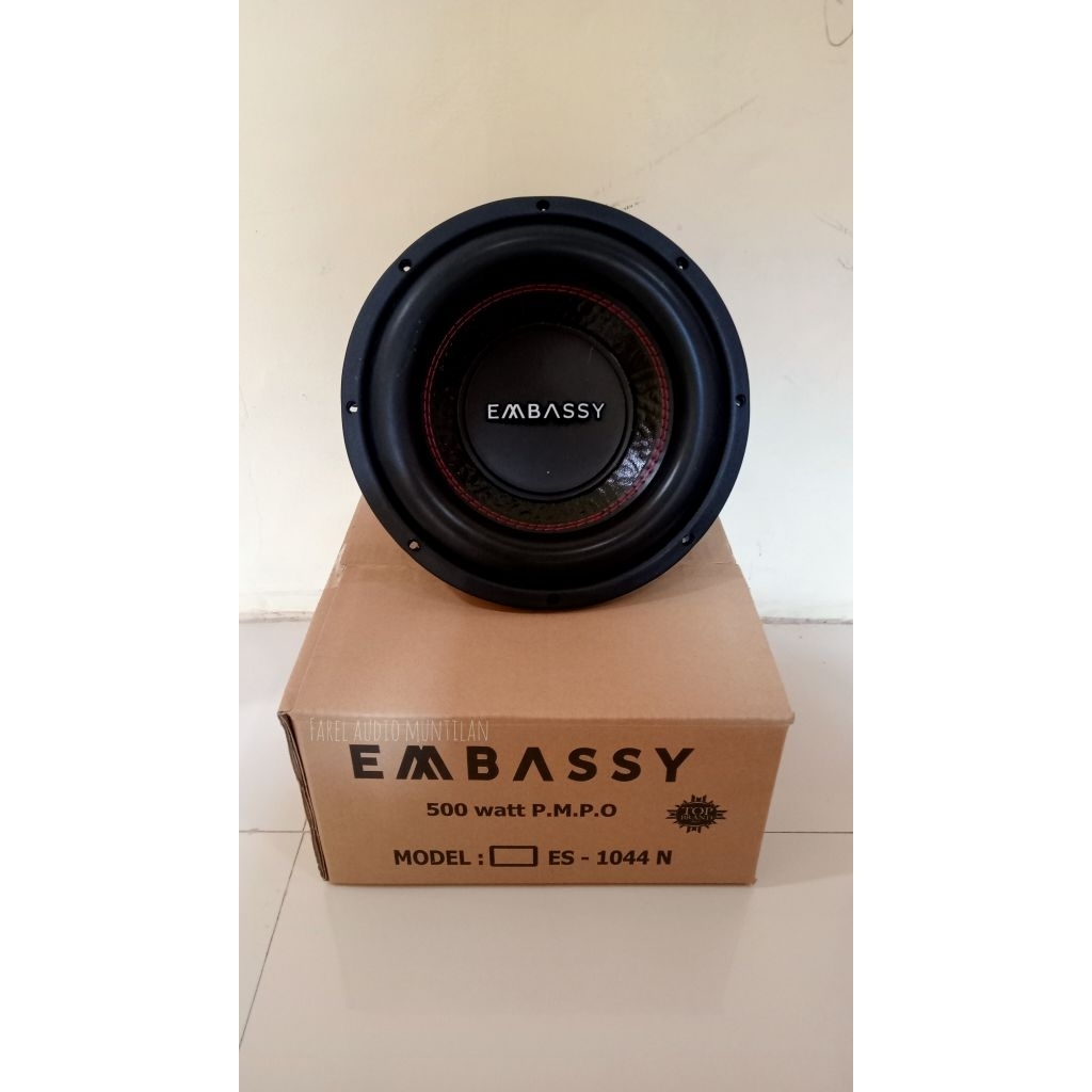Subwoofer embassy 10 inch