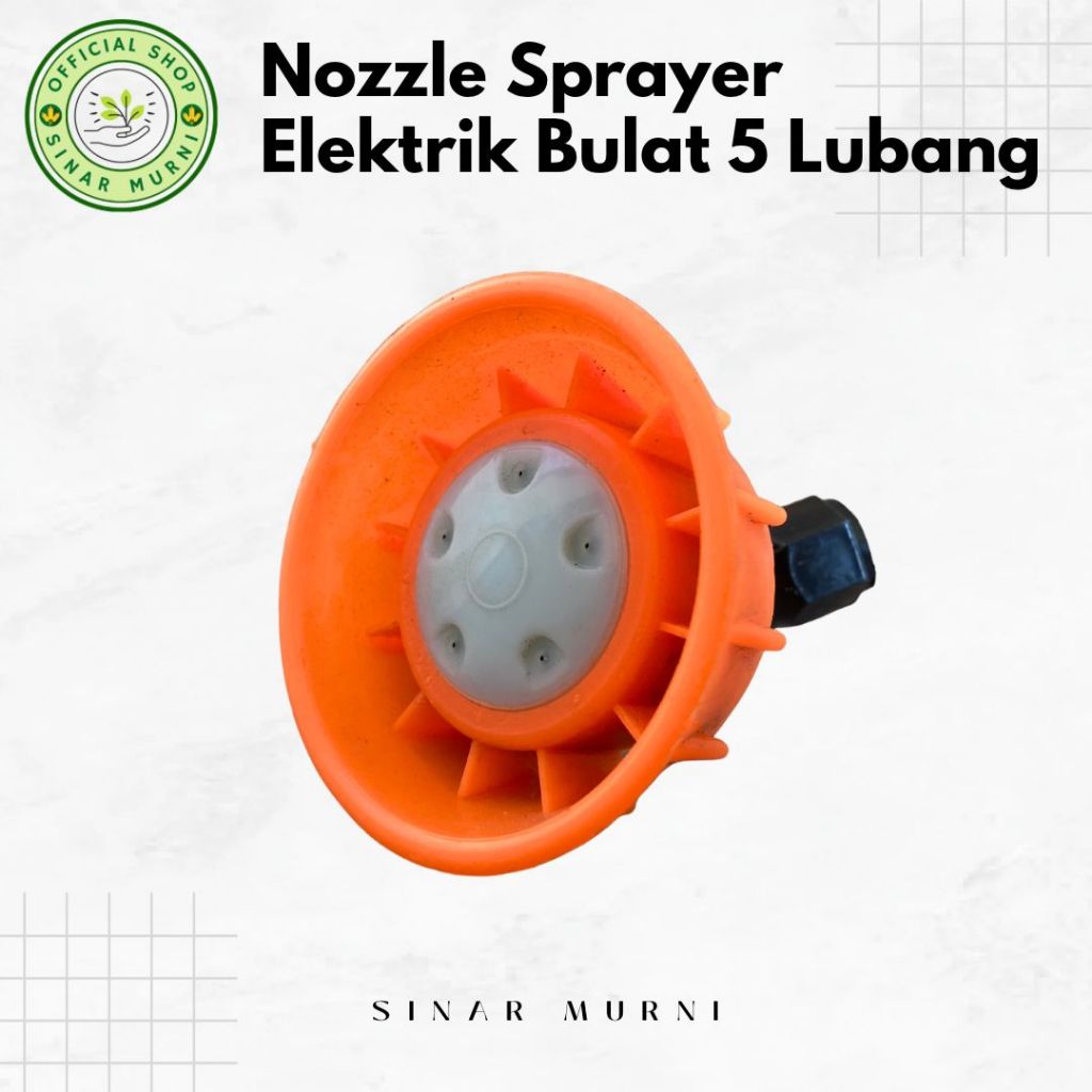 Nozzle sprayer semprot hama nozzle sprayer elektrik nozzle sprayer bulat 5 lubang
