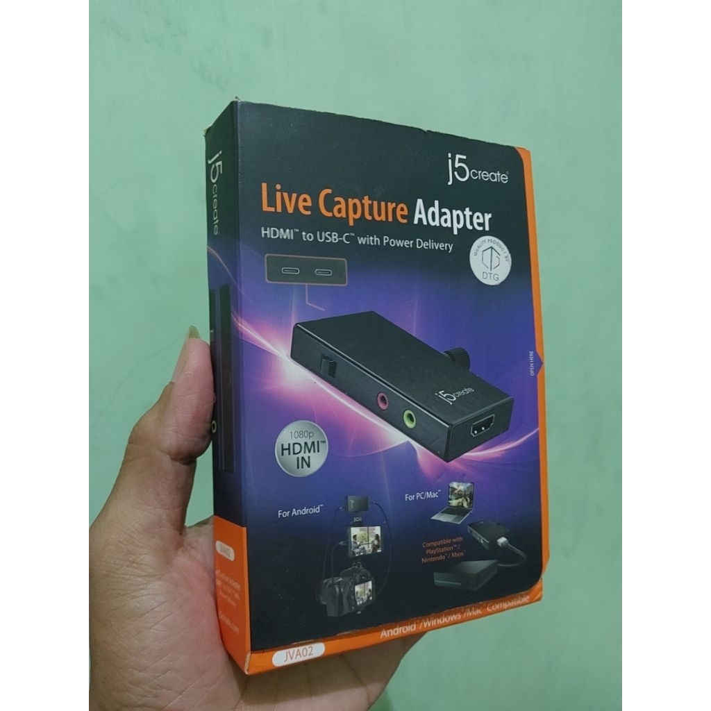 J5create Live Capture Adapter (model JVA02)