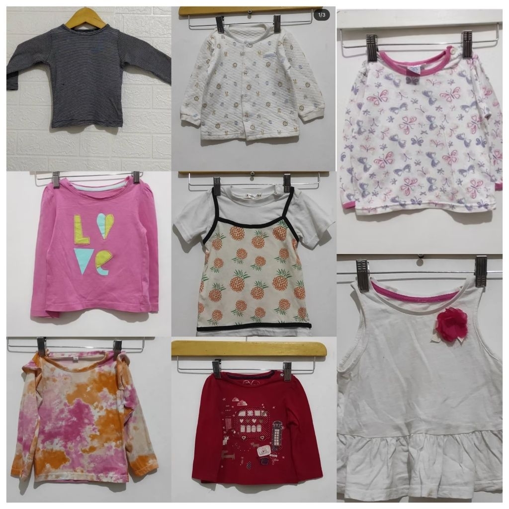 preloved kaos anak perempuan. preloved kaos bayi perempuan