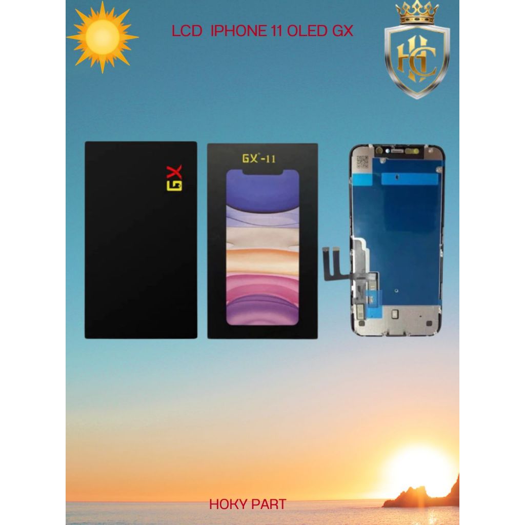 Lcd + Touchscreen Ip Seri 11 Oled Gx  Fullset Original 100% / lcd iphone 11 gx