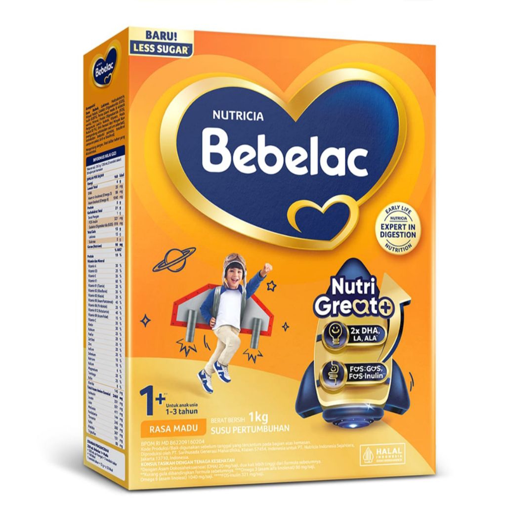 Bebelac 1+ (1-3 Tahun) 1kg
