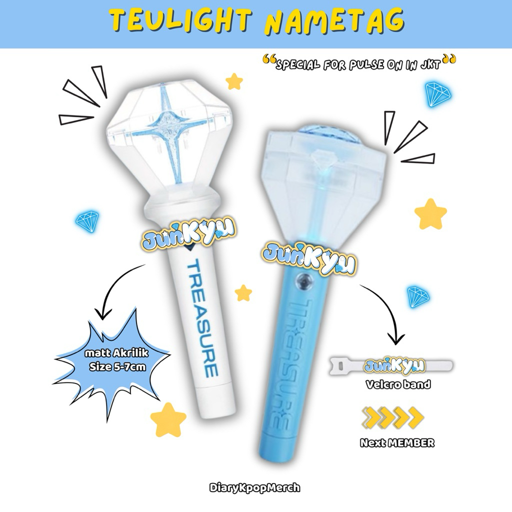 TREASURE name Lightstick for deco concert