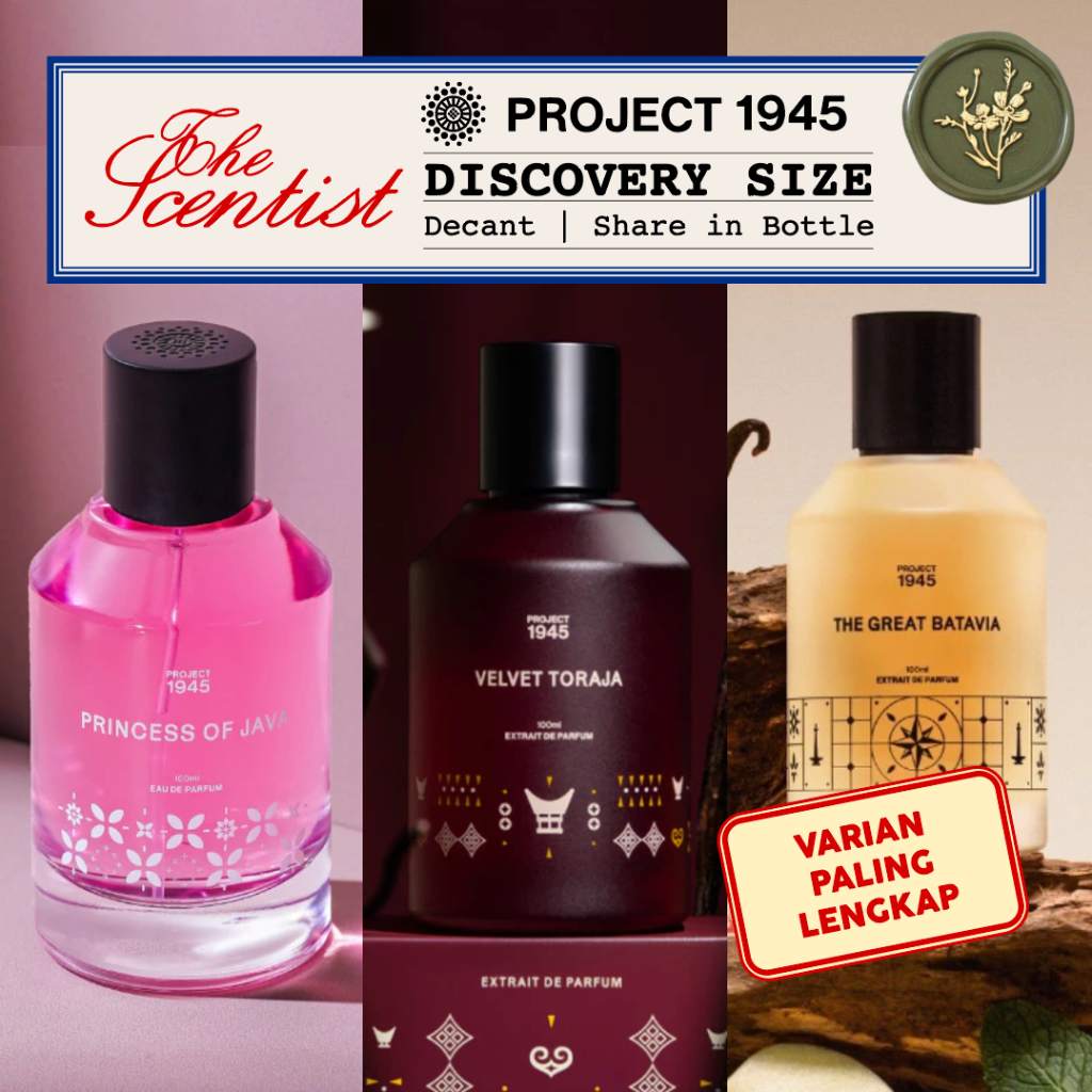 PROJECT 1945 - Discovery Set | Velvet Toraja Arumanis Vanilla Floresia Arunika Citrus Borobudur Mina