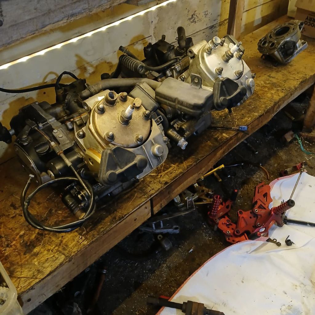 Mesin Ninja 2tak Original Kawasaki Ninja RR