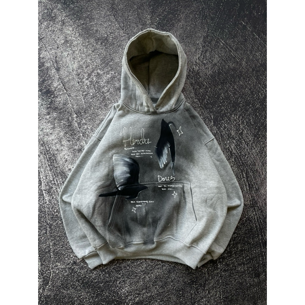 HOODIE REWORK HINDIA EVERYTHING U ARE V3