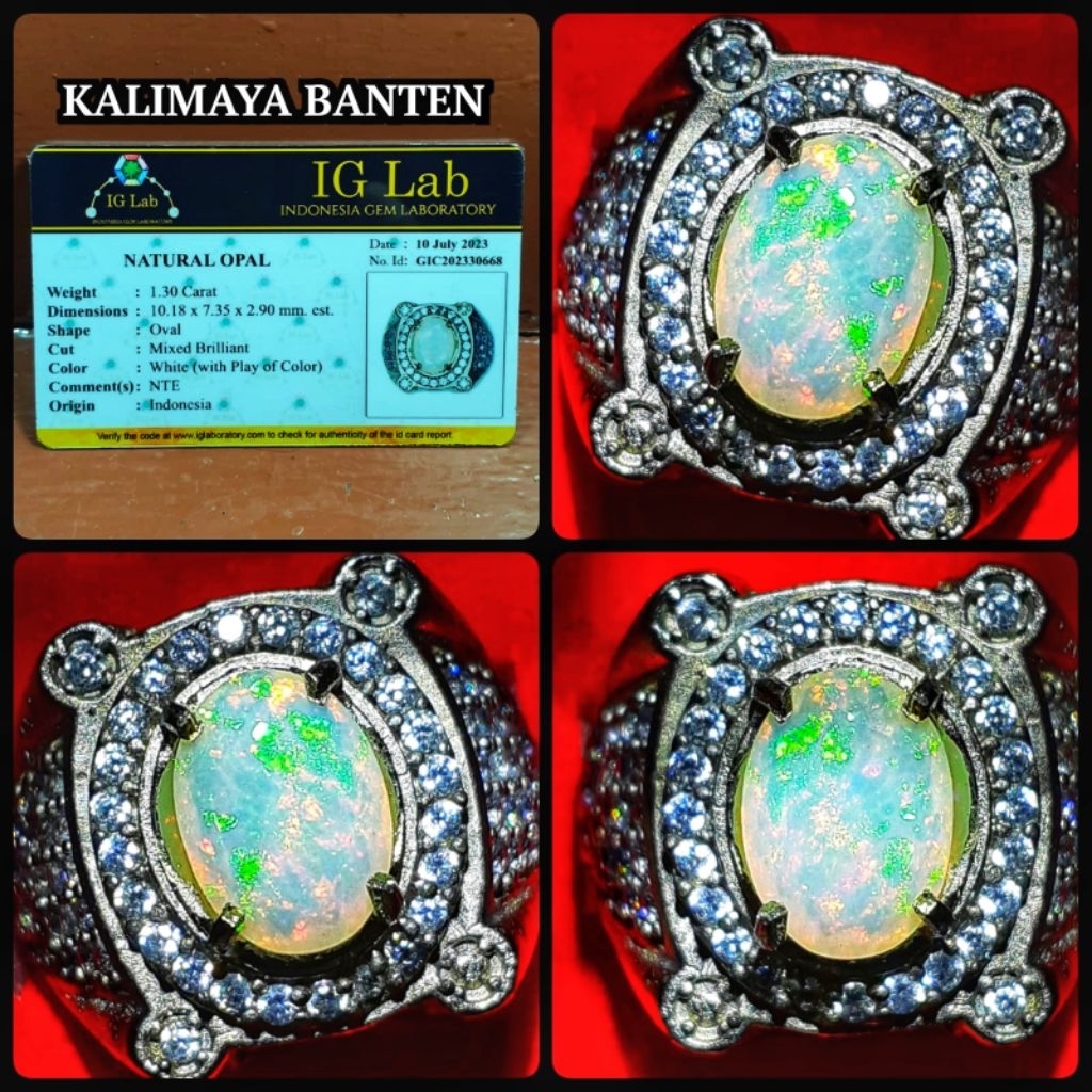 batu permata super kalimaya banten kristal