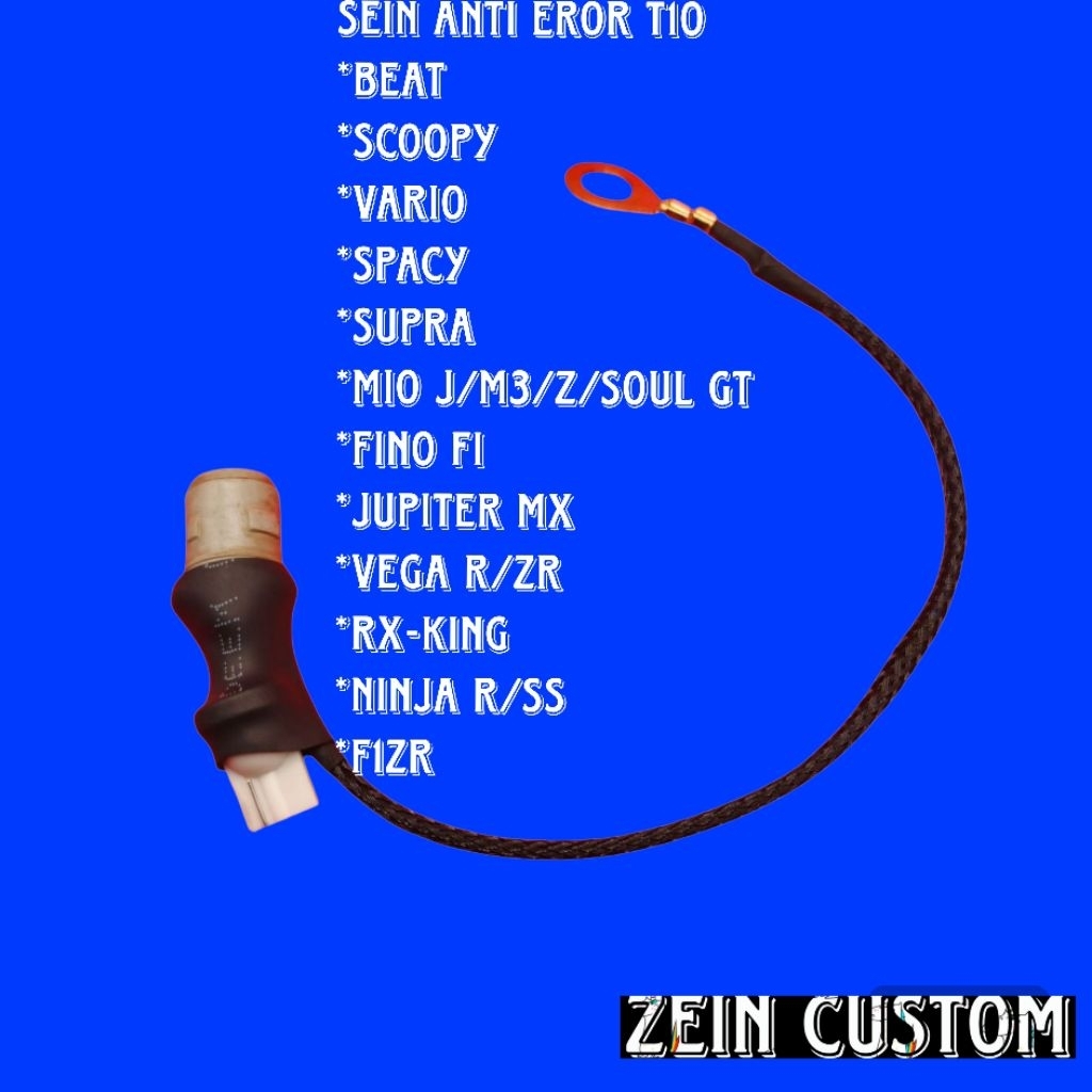 SEIN SEN LED ANTI EROR T10 UNIVERSAL BEAT SCOOPY VARIO SPACY SUPRA MIO J/M3/Z SOUL GT FINO FI JUPITE