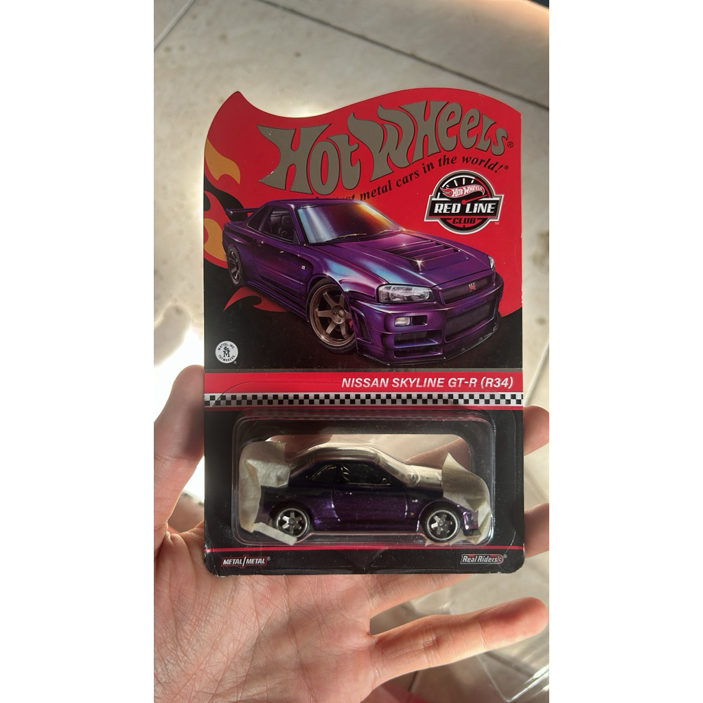 Hot Wheels RLC R-34 PURPLE