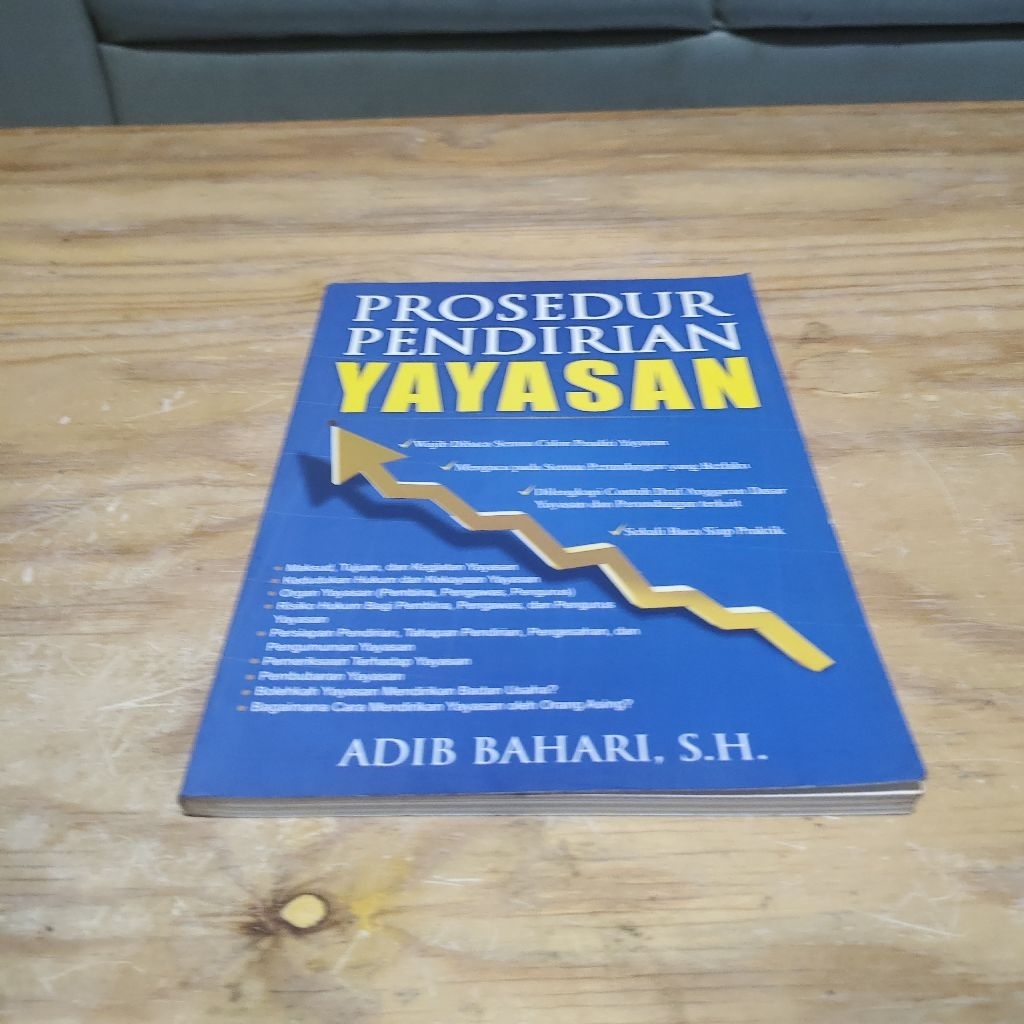 Buku Prosedur Pendirian Yayasan