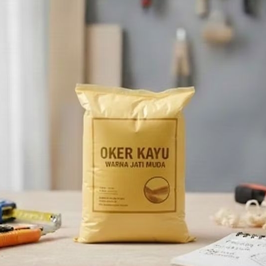 Oker Bubuk Warna Jati Pewarna Kayu Plamir 500gr - 1kg - 2kg - 3kg - 5kg - 10kg