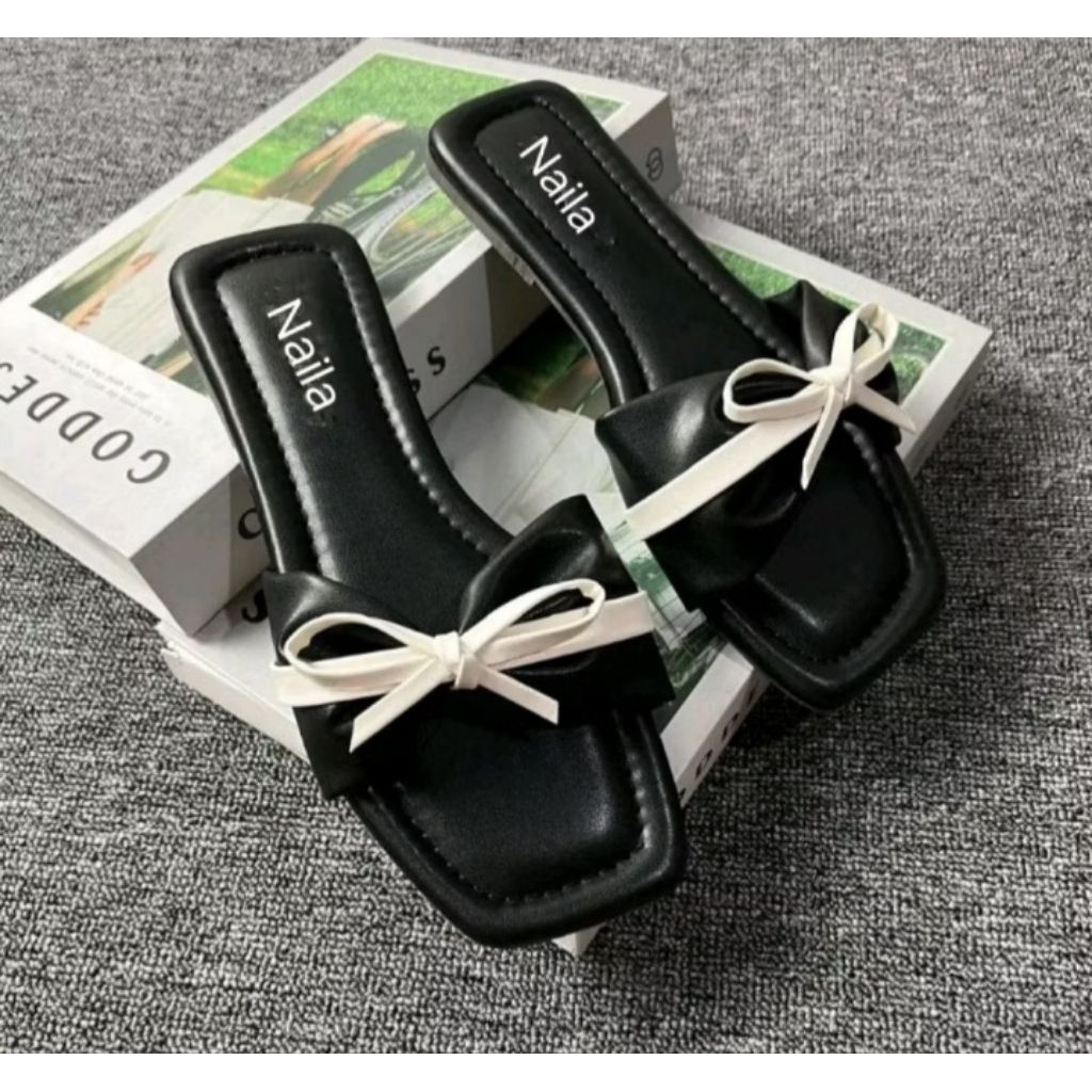 Sandal teplek wanita korean terkini
