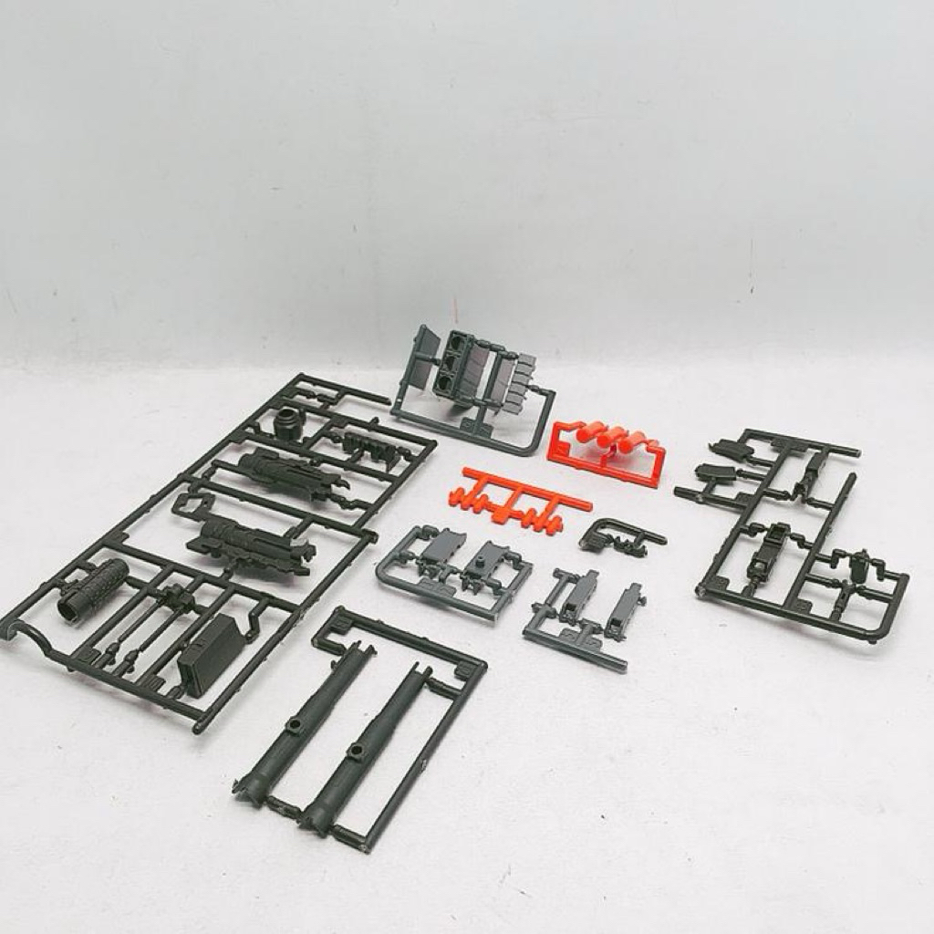 Bandai RG Gundam Unicorn FA part hyper bazooka + grenade + missile + launcher