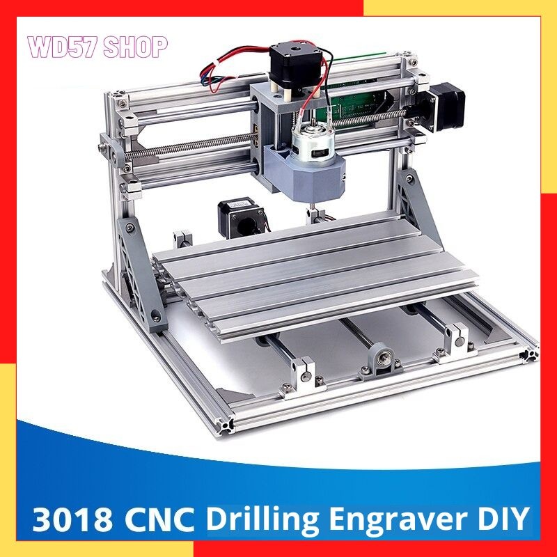 Mesin CNC Router Pisau Engraver Ukir Cutting Kayu Akrilik PCB Plastik Kayu DIY