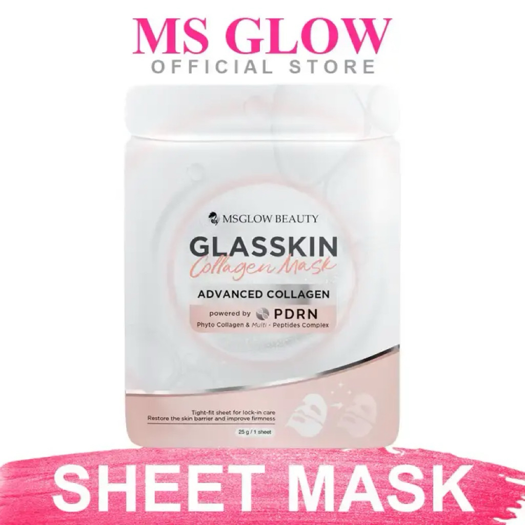 SHEETMASK | Glasskin Collagen Mask MS Glow Ori