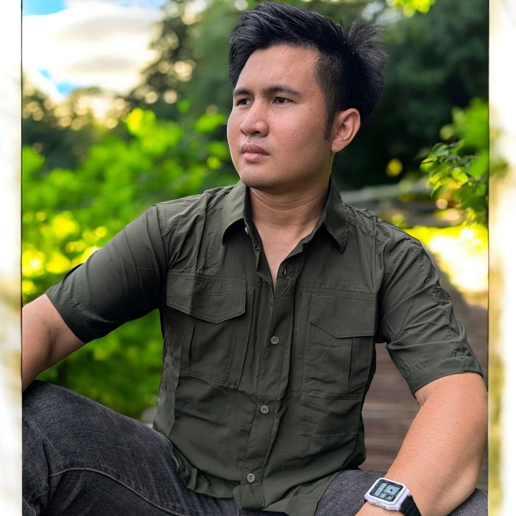 Baju Tactical Hijau Army KAI Adam Brighter | Bahan Embosh Stretch Premium | Adem & Melar | Best Sell