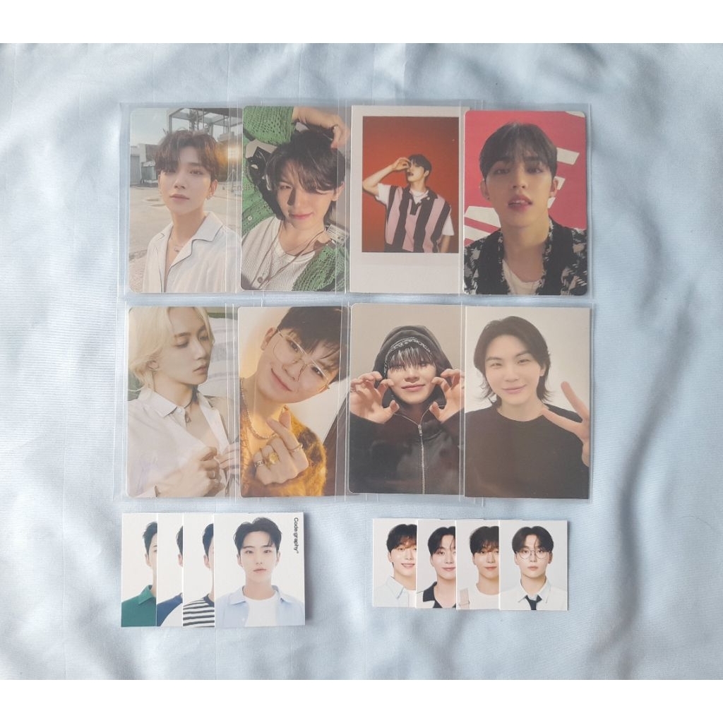 seventeen joshua woozi scoups jeonghan seungkwan hoshi pob photocard pc ld m2u weverse sector pajama