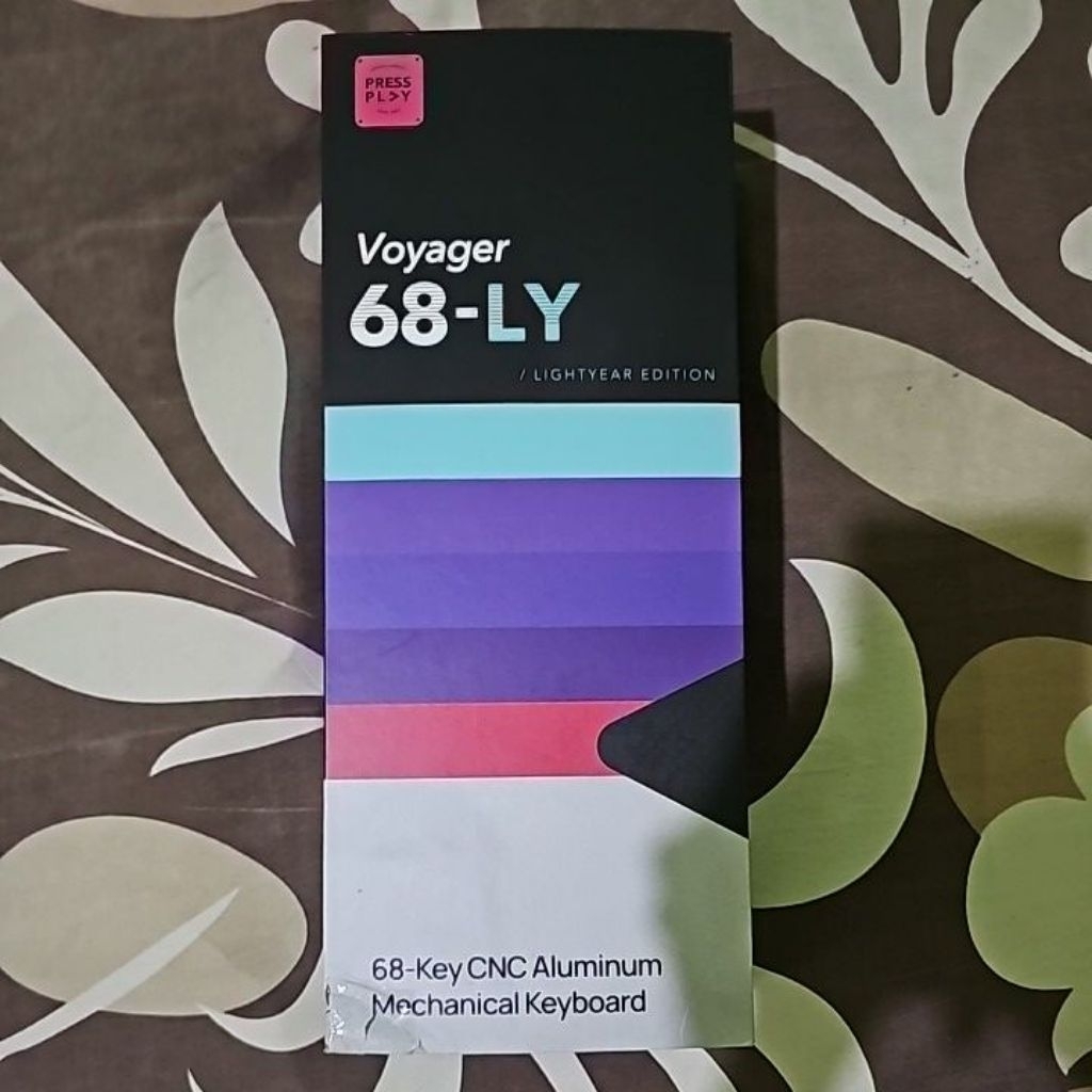 [LIKE NEW] BAREBONE PRESSPLAY VOYAGER 68 - LIGHTYEAR